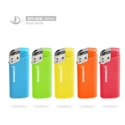 Mini Dy-068 Colorful Euro Standard Cr Plastic Electric Lighter US 0.001/Piece Samples