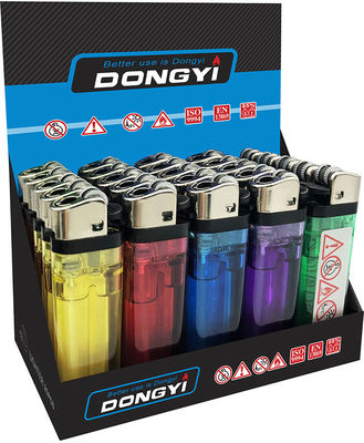 Customer Logo Disposable Cr Disposable Lighter with 80%-85% Gas Lighter Size 80*23.7*11.8mm