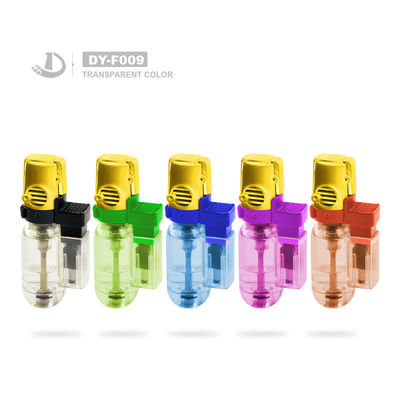 Plastic Unique Gas Cigarette Lighter With Five Color DY-F009