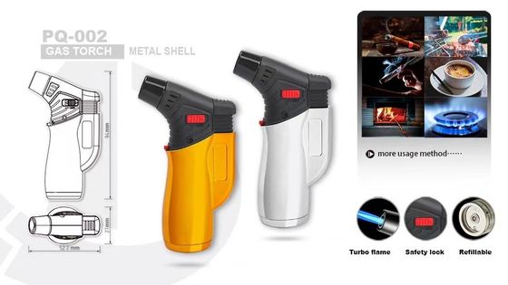 US 0.01/Piece Newest Pq-002 Torch Lighter in Promotion Model NO. PQ-002 1 Piece Min.Order Request Sample