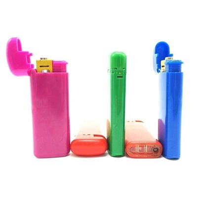 Flip Model NO. DY-F008 6.8*2.78*1.3 CM Electronic Disposable Cigarette Lighter for Sale