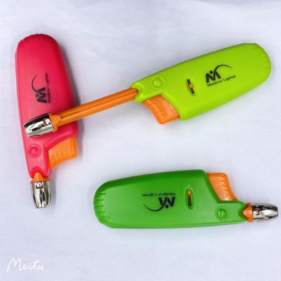 Refillable Butane Gas Candle Kitchen Stove Lighter 68*27.8*13mm Accepting OEM Colors