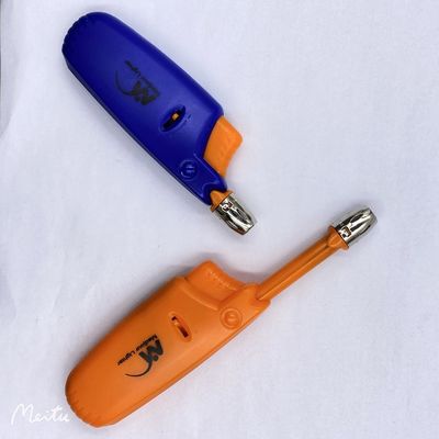 Refillable Butane Gas Candle Kitchen Stove Lighter 68*27.8*13mm Accepting OEM Colors