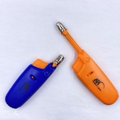 Refillable Butane Gas Candle Kitchen Stove Lighter 68*27.8*13mm Accepting OEM Colors