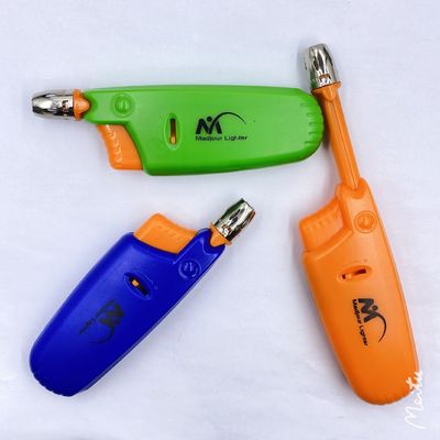 Five Colors Best Butane Stove for Kitchen Fireplace BBQ Grill Refillable Gas Lighter