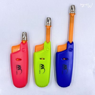 Five Colors Best Butane Stove for Kitchen Fireplace BBQ Grill Refillable Gas Lighter