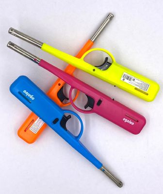 Colorful Refillable Gas BBQ Lighter for Adjustable Flames and Kitchen Stove 19.5/21kgs