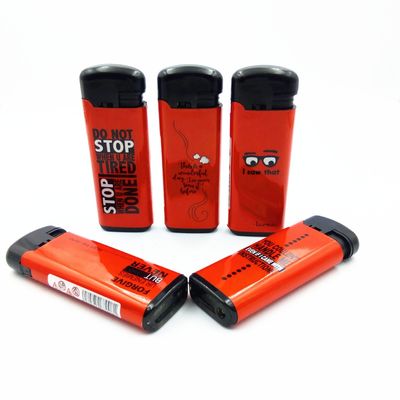EUR Standard Disposable Windproof Gas Lighter Dy-F008 Customization Customized Request