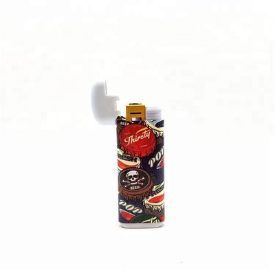 Model NO. DY-F008 Custom Cool Cover Encendedor Windproof Cigarette Electric Lighter