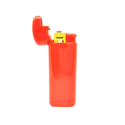 Men's Smoking Gift with Heavy Piezo Encendedores and Refillable Windproof Lighter