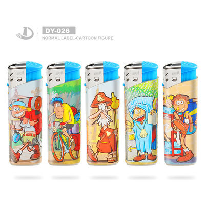 Refillable Electronic Lighters Cigarette Lighter DY-026 Customized for Your Request