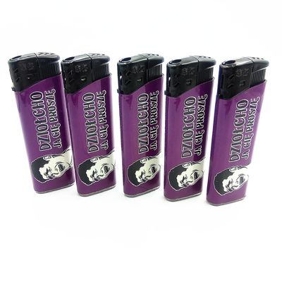 8.1*2.58*1.14cm Customizable Green Windproof Electronic Lighter for Candles Durable