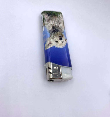 Plastic Transparent Disposable Cigarette Lighter Refillable Gas Encendedor Custom