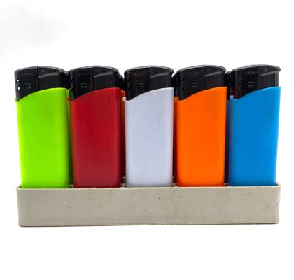 Fix Flame POM Material Disposable Gas Lighter Electronic Lighter Cigarette ISO Guarantee