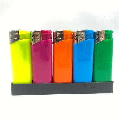 Fix Flame POM Material Disposable Gas Lighter Electronic Lighter Cigarette ISO Guarantee