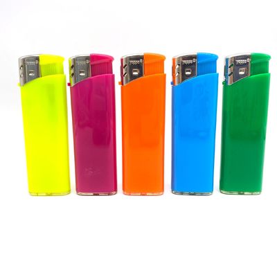 Fix Flame POM Material Disposable Gas Lighter Electronic Lighter Cigarette ISO Guarantee