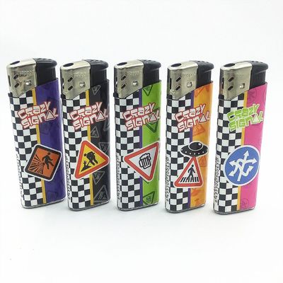 Custom Sign Refillable Electronic Gas Cigarette Lighters Dy-026 Samples US 0.01/Piece