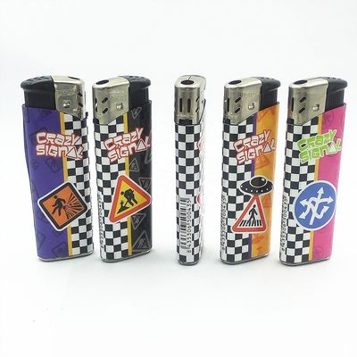 Custom Sign Refillable Electronic Gas Cigarette Lighters Dy-026 Samples US 0.01/Piece
