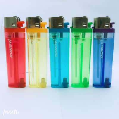 Transparent Disposable Cigarette Lighter with Custom Style and Customized Request