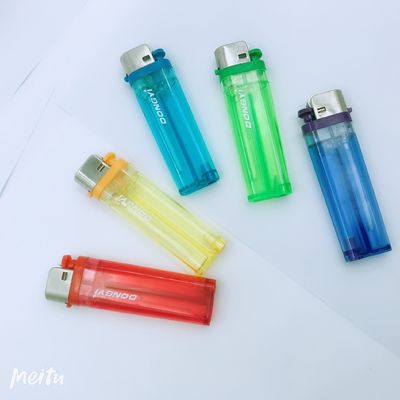 Transparent Disposable Cigarette Lighter with Custom Style and Customized Request