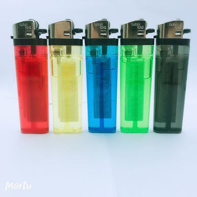 Transparent Disposable Cigarette Lighter with Custom Style and Customized Request
