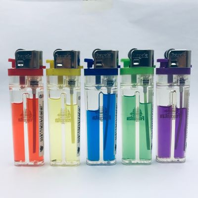 80*23.7*11.8mm Disposable/Refillable Cigarette Lighter Dy-016 with MSDS Certificate