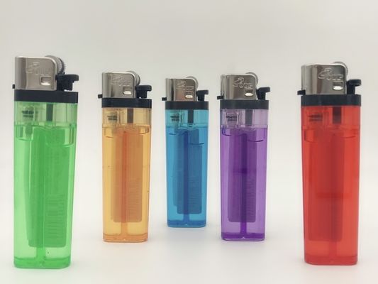 Transparent Plastic Disposable Flint Lighter The Product from Chinese Lighter Producer
