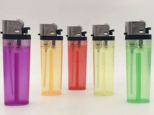 Transparent Plastic Disposable Flint Lighter The Product from Chinese Lighter Producer