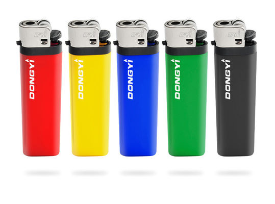 Refillable Encendedor Europe Market Disposable Flint Gas Lighter with and Certificates