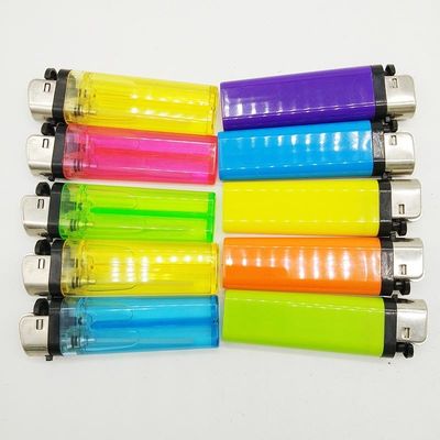 Refillable Encendedor Europe Market Disposable Flint Gas Lighter with and Certificates