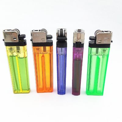 Smoking Disposable Flint Lighter Dy-F6 Model Hexagonal Head Cap with OEM Option