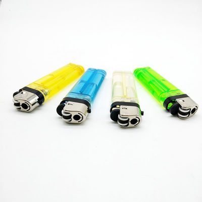 Custom Cigarette Disposable Transparent Flint Lighter Model NO. DY-60 Samples US 20/Piece