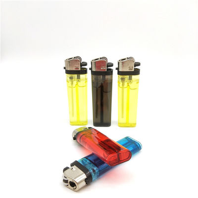 Custom Cigarette Disposable Transparent Flint Lighter Model NO. DY-60 Samples US 20/Piece