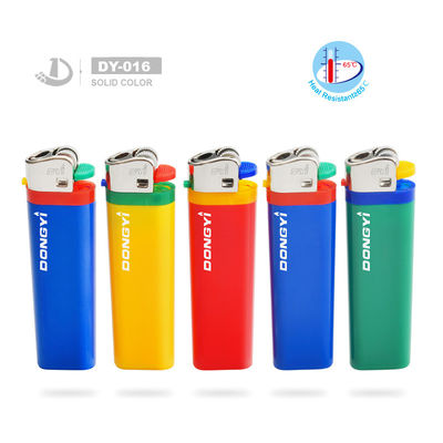 Colorful Refillable Gas Lighter with ISO9994 Certificate Customized Request Accepted
