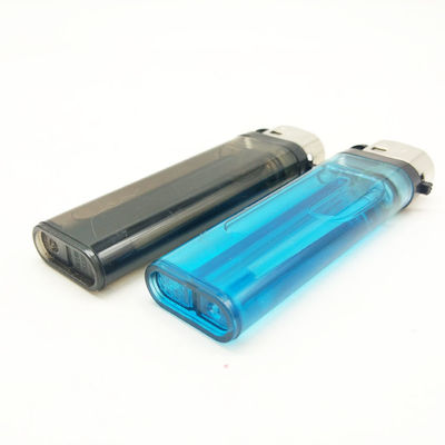 Customizable Disposable/Refillable Flint Plastic Lighter for Cigarette Smoking 77mm/80mm