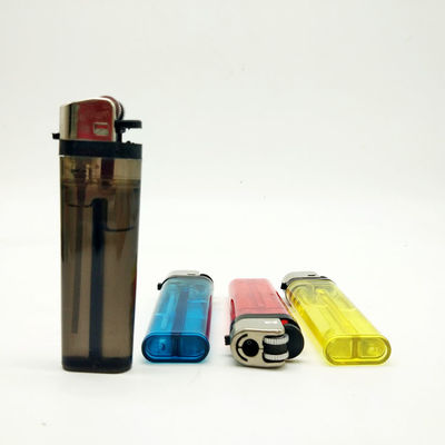 Customizable Disposable/Refillable Flint Plastic Lighter for Cigarette Smoking 77mm/80mm