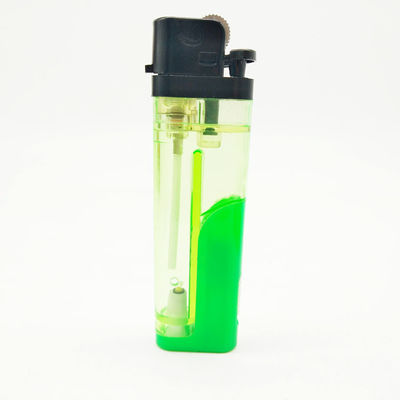 Original Lighter Size 80*23.7*11.8mm Disposable Flint Lighter LED Dy-F80