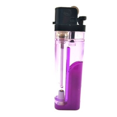 Original Lighter Size 80*23.7*11.8mm Disposable Flint Lighter LED Dy-F80