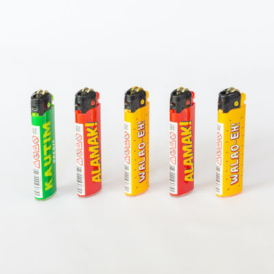 Dy-077 Flint Gas CE Lighter Plastic Samples US 0.01/Piece 1 Piece Min.Order Request Sample