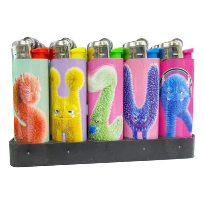 OEM Disposable Refillable Lighter Stone Flameless Lighter Stone Flint Lighter Dy-098