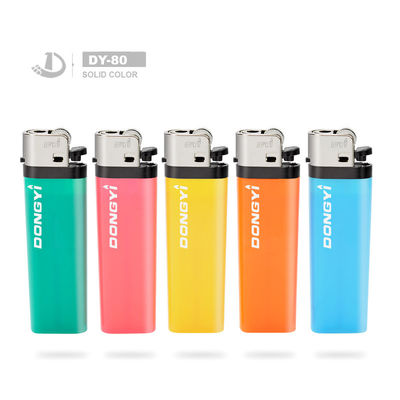 2023 Electronic Torch Disposable Plastic Flint Gas Lighter for Electronic Cigarettes
