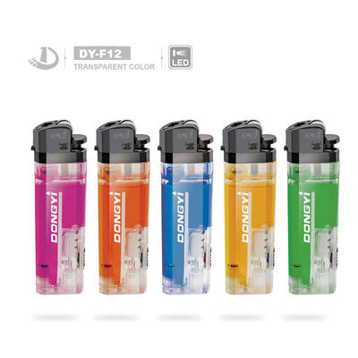 Model NO. DY-F12LED Carefully Crafted by Designers LED Flint Competitive Lighter