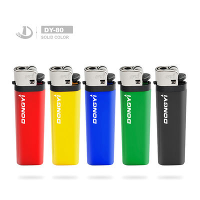 Model NO. DY-80 Torch with Competitive Discount Plastic Flint Wheel Cigarette Lighter