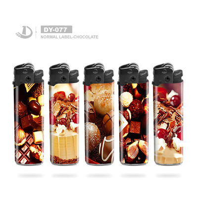 Custom Plastic Electric Candle Lighter Torch Fire Electric Lighter for Smoking DY-077