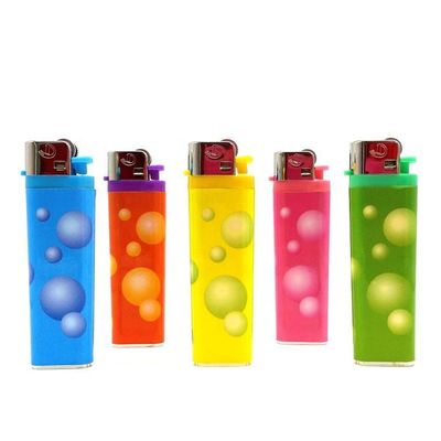 7.7*2.37*1.2 CM Flint Wheel Cigarette Lighter with Electronic Functionality