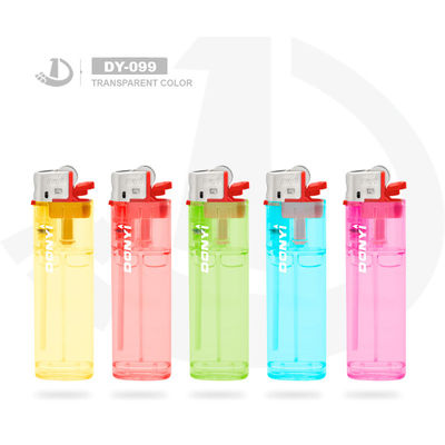 Disposable Style Plastic Cricket Gas Lighter with Custom Logo and MSDS Certification