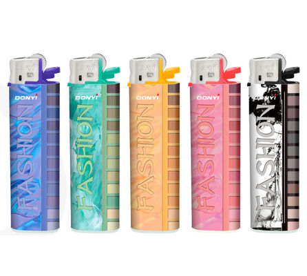 Custom Logo Isqueiro Lighter Cigarette Newest Refillable or Disposable Lighter for BBQ