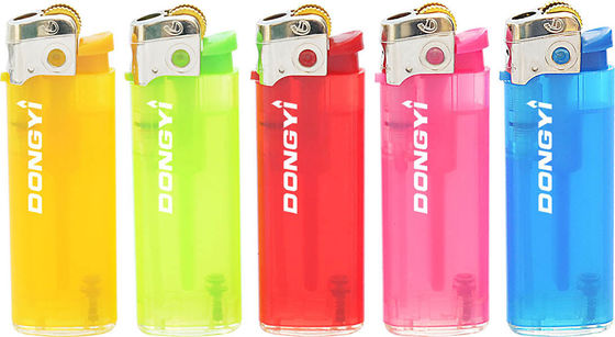 Model NO. DY-077 Custom Plastic Disposable Lighter with Big Printing Gas Cigarette