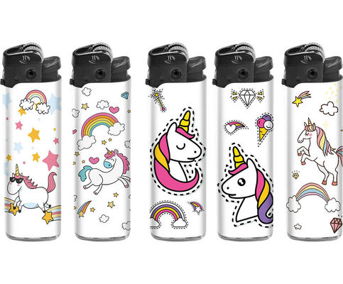 Flint Changeable Refillable Gas Lighter for Cigarette and Decorative MSDS Certificate