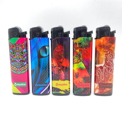 Original Newest Refillable or Disposable Flint Match PE Label Lighter Disposable Style